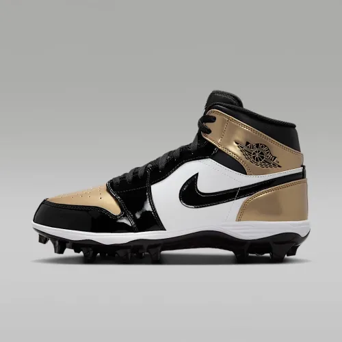 Nike Jordan 1 Mid TD чоловічі Football Cleat колір коричневий