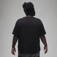 Nike Jordan Essentials жіноча Girlfriend футболка (великі розміри) колір чорний