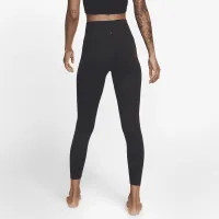 Nike Yoga Dri-FIT Luxe женская С высокой Талией 7/8 Infinalon лосины цвет черный