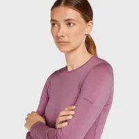 Футболка Icebreaker Merino 200 Oasis Long Sleeve Crewe Thermal 10437502V1 - Розовая