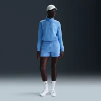 Nike Sportswear Club Fleece жіноча Mid-Rise шорти блакитний