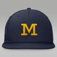 Michigan Wolverines Sideline Coaches чоловічі Nike Dri-FIT College Fitted Hat блакитний