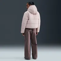 Nike Sportswear Classic Puffer женская Therma-FIT Loose Hooded Куртка Pink