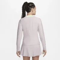 NikeCourt Advantage жіноча Dri-FIT 1/4-Zip Tennis Mid Layer колір фіолетовий
