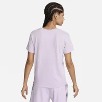 Nike Swoosh Fly женская Dri-FIT Graphic футболка цвет фиолетовый