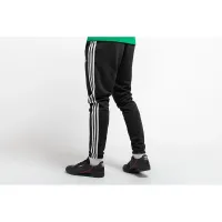 Штаны спортивные adidas Essentials French Terry Tapeцвет красный 3-Stripes GK8829 - Черные