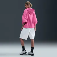 Nike Sportswear Phoenix Fleece женская Over-оверсайз Толстовка с капюшоном Pink