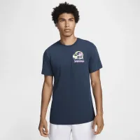 NikeCourt чоловічі Dri-FIT Tennis футболка блакитний