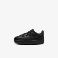 Nike Force 1 Crib Baby Bootie колір чорний