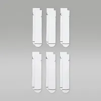 Nike Jordan Everyday Cushioned Crew шкарпетки (6 пар) колір білий