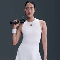 NikeCourt Slam женская Dri-FIT Tennis Костюм цвет белый