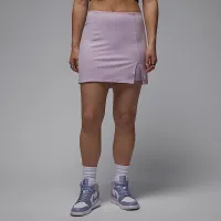 Nike Jordan женская Knit Skort цвет фиолетовый