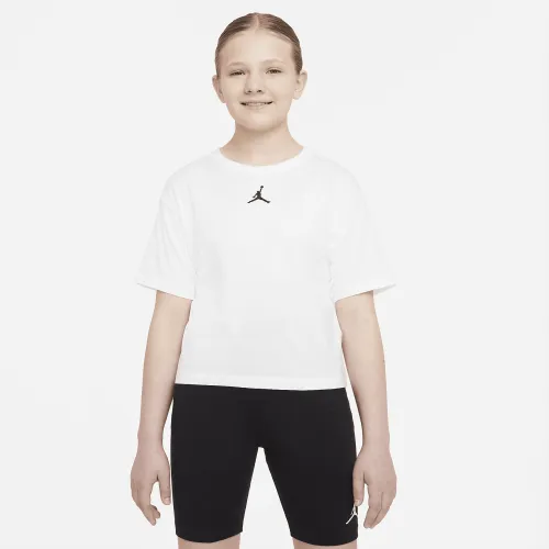 Nike Jordan Essentials Big детские футболка цвет белый