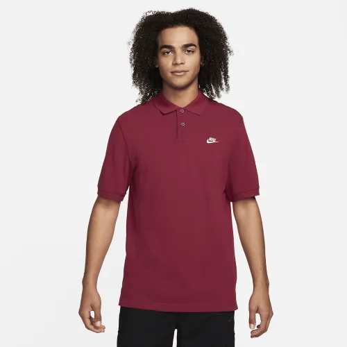 Nike Club чоловічі Short-Sleeve Polo колір червоний