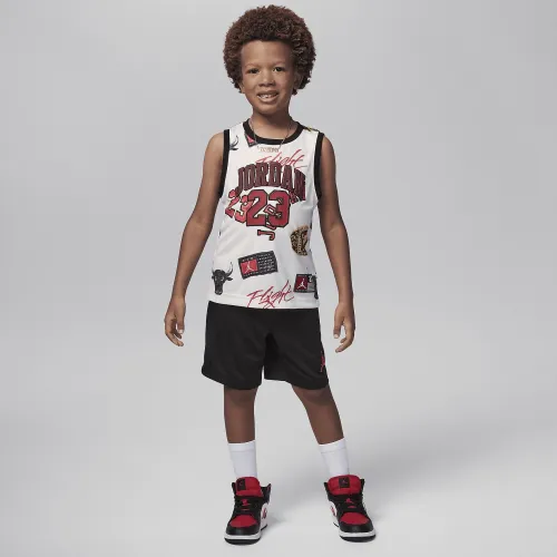 Nike Jordan 23 Little дитячі 2-Piece Jersey Set колір чорний