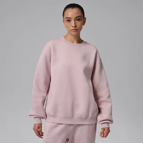 Nike Jordan Brooklyn Fleece женская Crew-Neck свитшот Pink