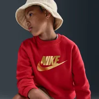 Nike Sportswear Club Fleece Big детские Crew-Neck свитшот цвет красный