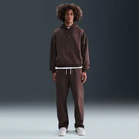 Nike Standard Issue мужские Therma-FIT Brushed баскетбольные Pullover Толстовка с капюшоном цвет коричневый