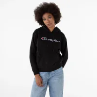 Кофта/футболка Champion Heavy хлопковыеEmbroideцвет красный Толстовка с капюшоном 114919-KK001 -  Черная