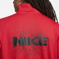 Nike Dri-FIT Standard Issue чоловічі 1/4-Zip Short-Sleeve баскетбольні Top колір червоний