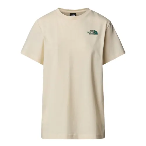 Футболка The North Face цвет красныйbox 0A87NK9IZ1 - бежевая