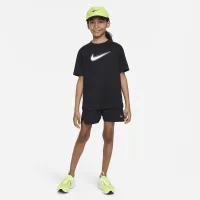 Nike Multi Tech EasyOn Big детские (для мальчиков) Dri-FIT тренировочные шорты цвет черный