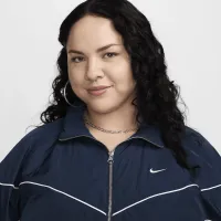 Nike Windrunner женская Loose UV Woven Full-Zip Куртка (большие размеры) синий
