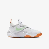 Nike Team Hustle D 11 Big дитячі баскетбольні Кросівки колір білий