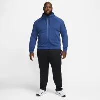 Nike Therma чоловічі Therma-FIT Full-Zip Fitness Top блакитний