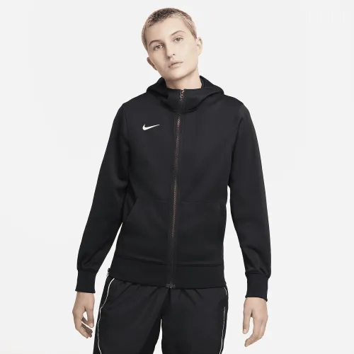 Nike Dri-FIT Showtime женская Full-Zip баскетбольные Толстовка с капюшоном цвет черный