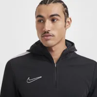 Nike Academy мужские Therma-FIT Soccer Толстовка с капюшоном цвет черный