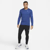 Nike Element мужские Dri-FIT Running Crew Top синий