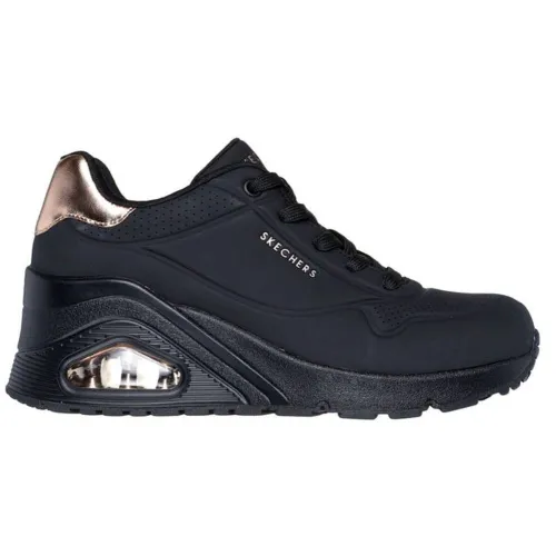 Кросівки Жіночі Skechers UNO Wedge - Hi Steps (177520-BBK)