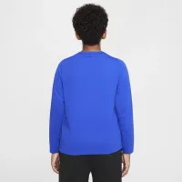 Nike Dri-FIT Multi+ Big дитячі (для хлопчиків) Long-Sleeve Top (Extended Size) блакитний