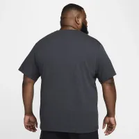 Nike Primary Swoosh мужские Dri-FIT Short-Sleeve Versatile Top цвет черный