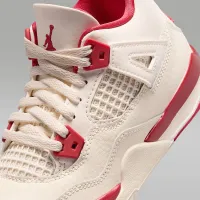 Nike Jordan 4 Retro Little детские Кроссовки цвет коричневый