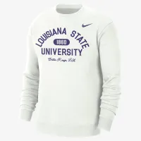 LSU чоловічі Nike College Crew-Neck Top колір білий