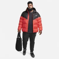 Nike Windrunner PrimaLoft® мужские Storm-FIT Hooded Puffer Куртка цвет черный