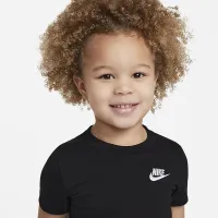 Nike Club Toddler Knit шорти комплект колір чорний