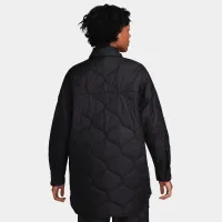Nike Sportswear Essential жіноча Quilted Trench колір чорний
