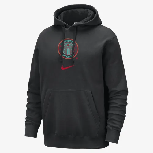Washington Wizards Club Fleece City Edition чоловічі Nike NBA Pullover Толстовка з капюшоном колір чорний
