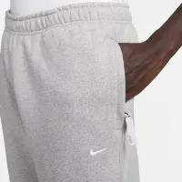 Nike Solo Swoosh мужские Fleece Pants цвет серый