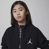 Nike Jordan Big детские Jumpman High Pile Куртка цвет черный