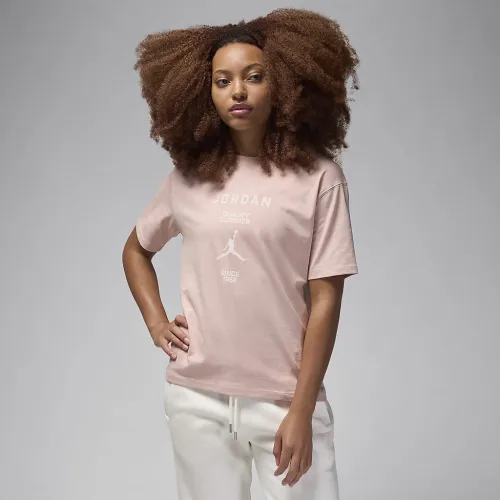 Nike Jordan жіноча Girlfriend футболка Pink