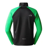 Кофта/футболка The North Face 1/4 Zip Run Fleece 0A7SXPOSC1 - чорно-зелена