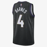 Scottie Barnes Toronto Raptors 2024/25 City Edition мужские Nike Dri-FIT NBA Swingman Jersey цвет черный