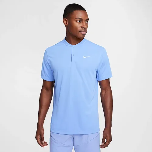 NikeCourt Dri-FIT чоловічі Tennis Blade Polo блакитний