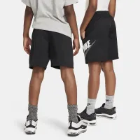 Nike Sportswear Big дитячі Woven шорти колір чорний