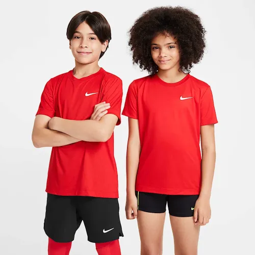 Nike Legend Big дитячі Dri-FIT футболка колір червоний