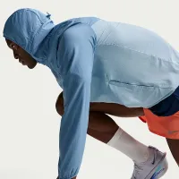 Nike Stride чоловічі Repel UV Running Куртка блакитний